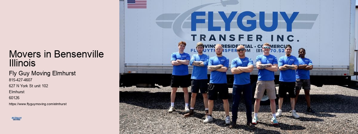 Movers in Bensenville Illinois